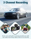 4K Dual Dash Camera with Night Vision & G-Sensor