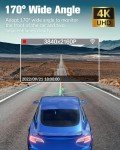 4K Dual Dash Camera with Night Vision & G-Sensor