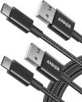 Anker 6FT USB to USB-C Cable (2 Pack)