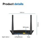 Linksys E5400 Dual Band WiFi Router AC1200