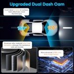 4K Dual Dash Cam with GPS and WiFi