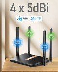Cudy AC1200 Unlocked 4G LTE Modem Router