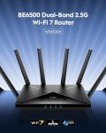 Cudy BE6500 WiFi 7 Dual Band Gaming Router
