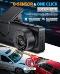 Dual Channel WiFi Dash Cam with Night Vision