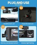 Dual Channel WiFi Dash Cam with Night Vision