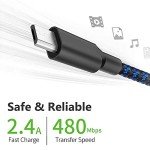 10FT Micro USB Cable 3-Pack - Fast Charging