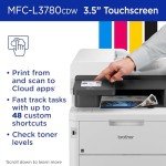 Brother MFC-L3780CDW Color All-in-One Printer Bundle
