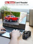 3-Channel 4K Dash Cam with WiFi & Night Vision
