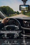 Milerong 1080P Dual Dash Cam with Night Vision