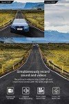 Milerong 1080P Dual Dash Cam with Night Vision