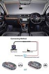 Milerong 1080P Dual Dash Cam with Night Vision