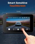 Kingslim D4 Dual Dash Cam 4K with WiFi