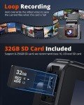 Kingslim D4 Dual Dash Cam 4K with WiFi