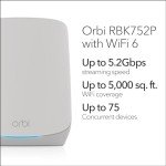 NETGEAR Orbi Tri-Band WiFi 6 Mesh System