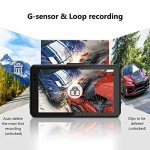 1080P Dual Dash Cam with Night Vision & G-Sensor