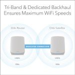 NETGEAR Orbi Tri-Band WiFi 6 Mesh System