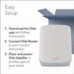 NETGEAR Orbi Tri-Band WiFi 6 Mesh System
