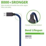 10FT Micro USB Cable 3-Pack - Fast Charging