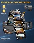 4K Dual Channel Dash Cam with WiFi and 64GB