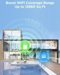 WiFi Extender Boosts Signal Up to 12880 Sq Ft
