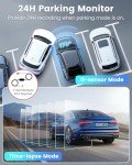 4K Front and Rear Dash Cam with WiFi