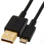 Amazon Basics 6ft USB-A to Micro USB Cable