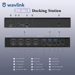 WAVLINK Thunderbolt 4 Laptop Docking Station