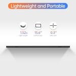 15.6" Portable Full HD Monitor with Smart Cover