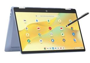 HP 14" Touch 2-in-1 Chromebook - Blue
