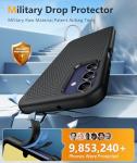 Galaxy A15-5G Heavy Duty Phone Case - Black