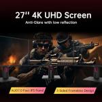 KTC 27" 4K 144Hz Fast IPS Gaming Monitor