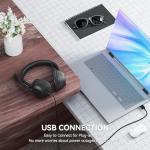 LEVN USB Headset with Mic for PC and Laptop