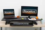 Rocelco 46" Adjustable Standing Desk Converter