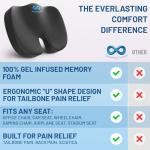 Memory Foam Seat Cushion for Office & Car Use