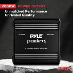 Pyle 2000W Dual Channel Car Stereo Amplifier