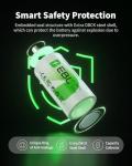 EBL 5000mAh Rechargeable C Size Battery Pack of 8
