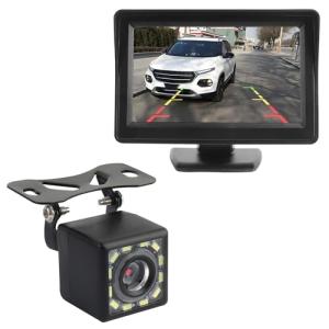 Backup Camera with 4.6'' Monitor and Night Vision