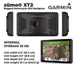 Garmin Zumo XT2 MT-S Motorcycle GPS Navigator Bundle
