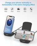 NANAMI Fast Qi Wireless Charger for Smartphones