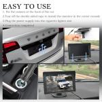 Backup Camera with 4.6'' Monitor and Night Vision