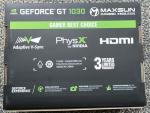 Maxsun GeForce GT 1030 4GB Mini ITX GPU