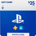 $25 PlayStation Store Digital Gift Card