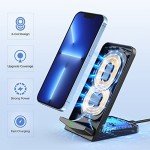 15W Fast Wireless Charger Stand - 2 Pack