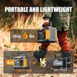 BALDR 330W Portable Power Station for Outdoors