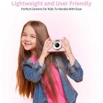 Compact 4K Digital Camera with 32GB SD Card