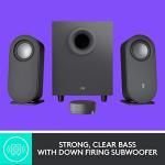 Logitech Z407 Bluetooth Speakers with Subwoofer, Black