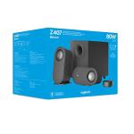 Logitech Z407 Bluetooth Speakers with Subwoofer, Black