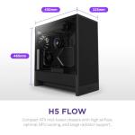 NZXT H5 Flow 2024 Compact ATX Gaming Case