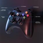 W&O Wireless Game Controller for Xbox 360 and PC