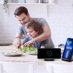 15W Fast Wireless Charger Stand - 2 Pack